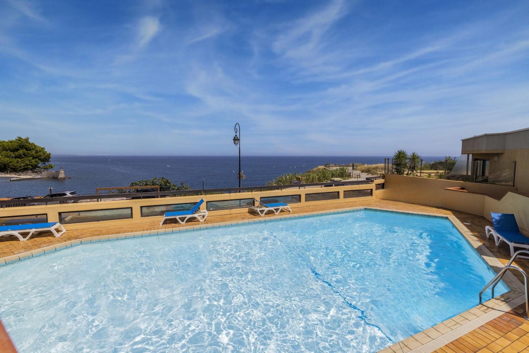 Residence Pierre & Vacances Les Balcons De Collioure Exteriör bild